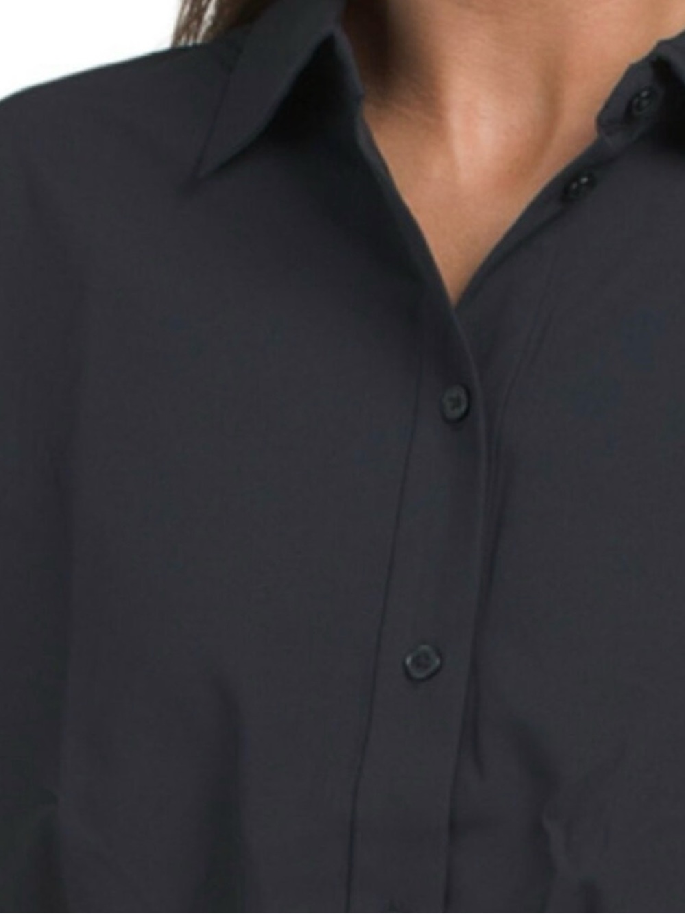 Rhone Mirage Shirt Dress Small Navy Blue UPF 50 Athleisure Travel NWOT - Picture 4 of 12